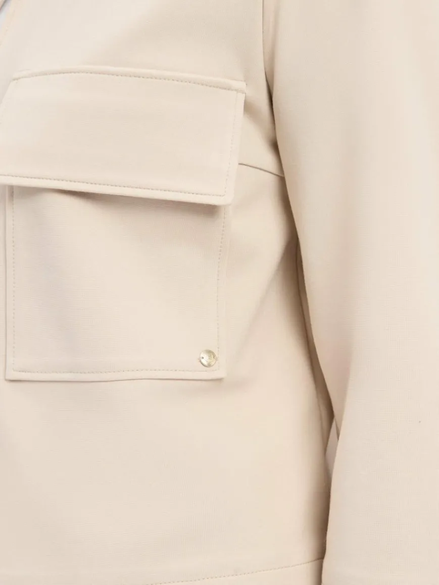 Betty & Co Blazer*Damen Sweatblazer beige uni