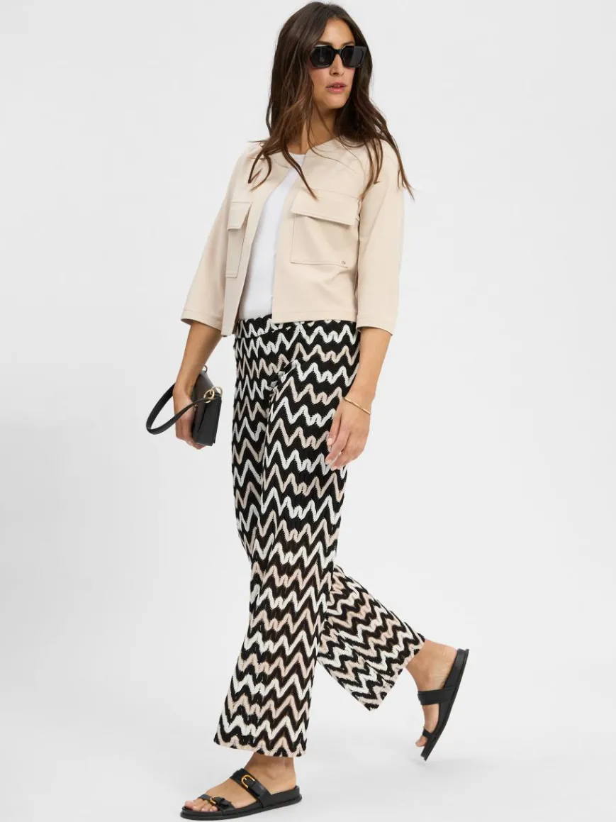 Betty & Co Blazer*Damen Sweatblazer beige uni