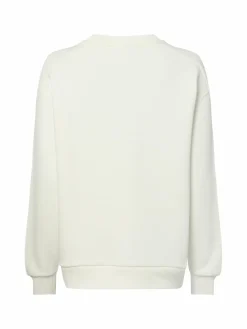 Tommy Hilfiger Sweatshirts & Sweatjacken*Damen Sweathirt ecru schwarz uni