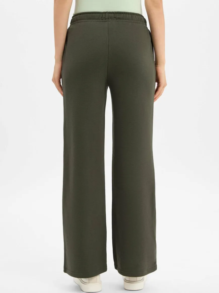 Marie Lund Hosen*Damen Sweathose khaki uni