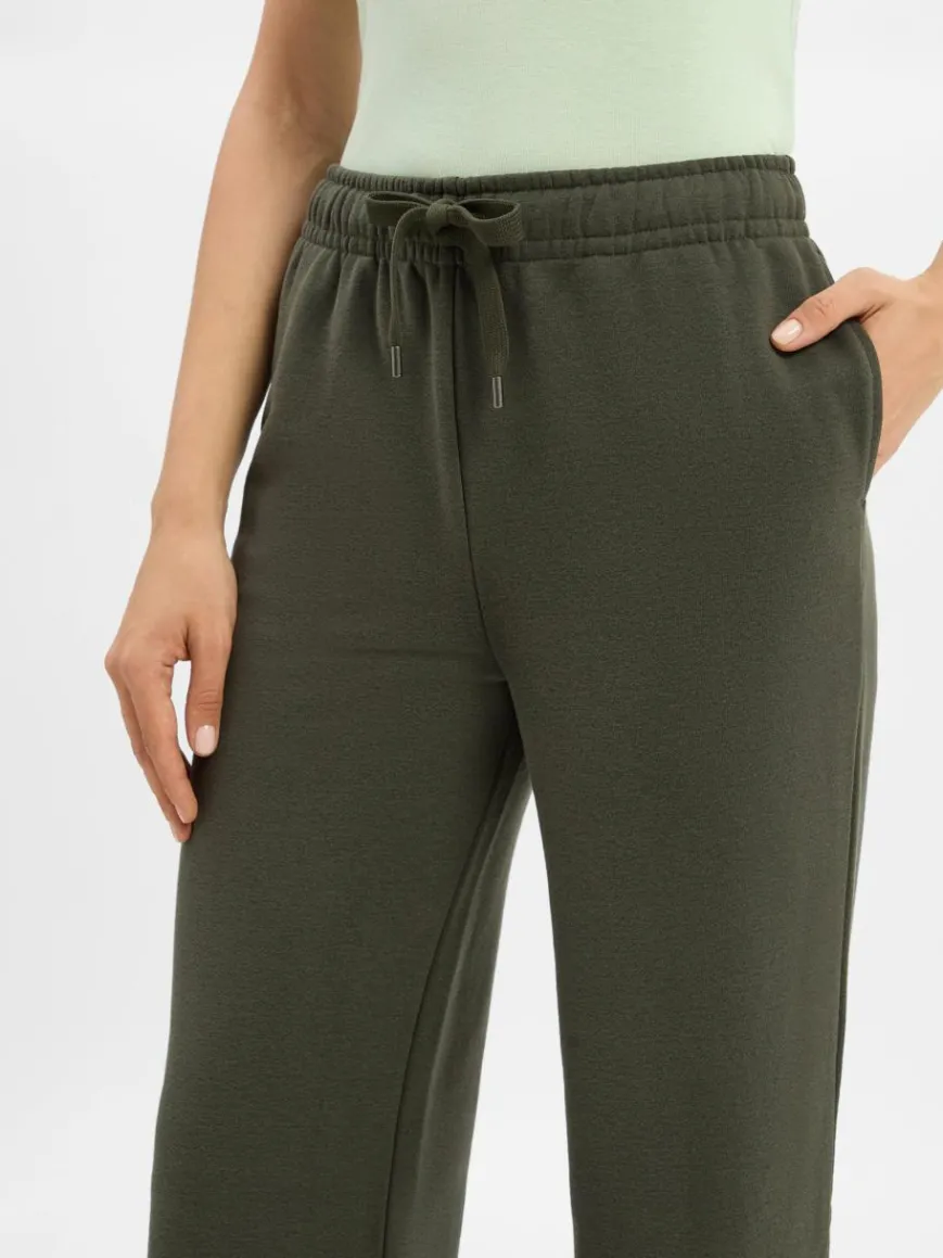 Marie Lund Hosen*Damen Sweathose khaki uni