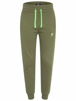 Polo Sylt Hosen*Damen Sweathose grün oliv uni