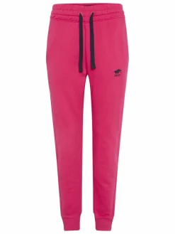 Polo Sylt Hosen*Damen Sweathose pink uni