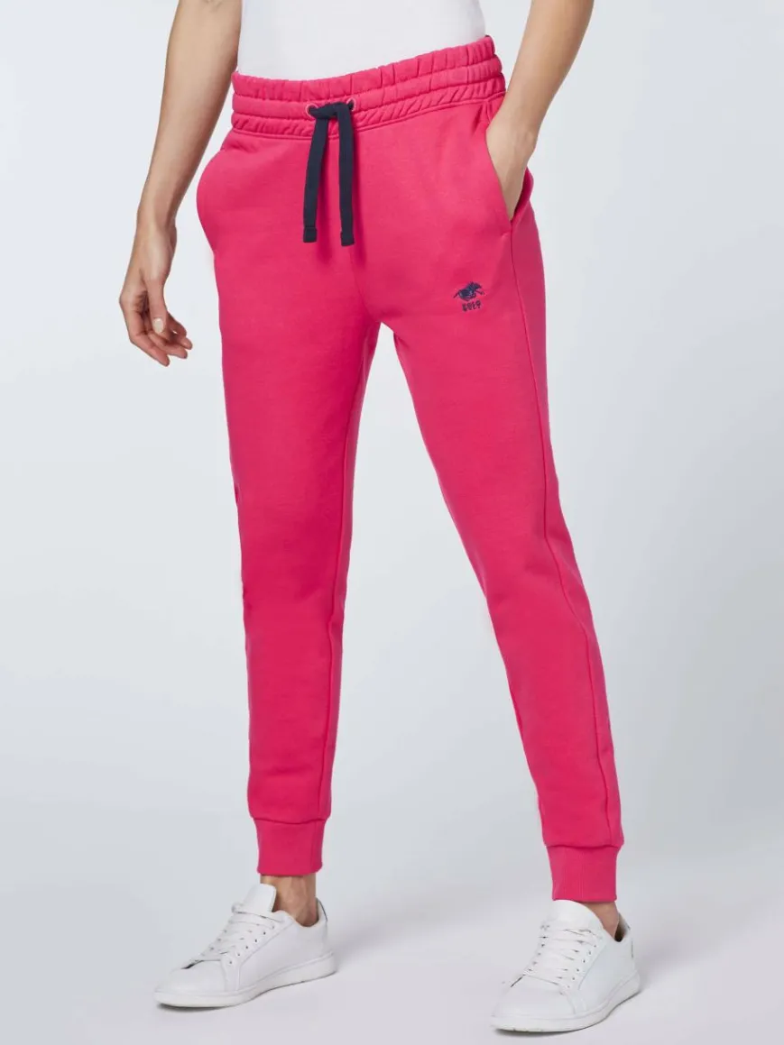 Polo Sylt Hosen*Damen Sweathose pink uni