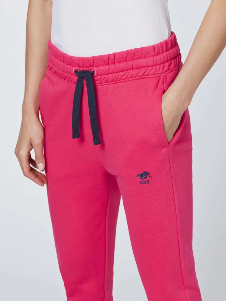Polo Sylt Hosen*Damen Sweathose pink uni
