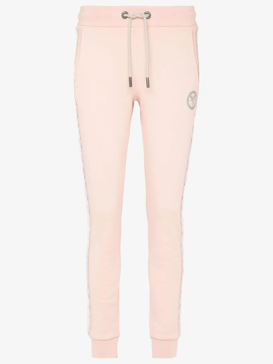 Carlo Colucci Hosen*Damen Sweathose - Catilla rosa uni