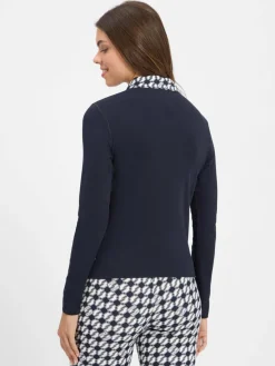 Marc Cain Sports Sweatshirts & Sweatjacken*Damen Sweatjacke marine uni