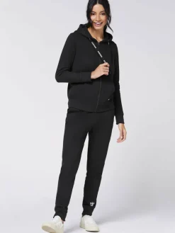 Chiemsee Sweatshirts & Sweatjacken*Damen Sweatjacke schwarz bedruckt