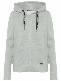 Chiemsee Sweatshirts & Sweatjacken*Damen Sweatjacke grau bedruckt