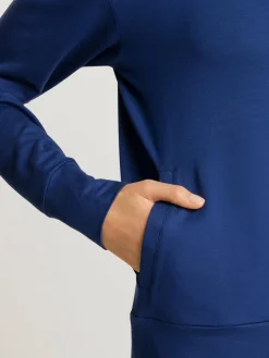 Hanro Sweatshirts & Sweatjacken*Damen Sweatjacke - Balance marine uni