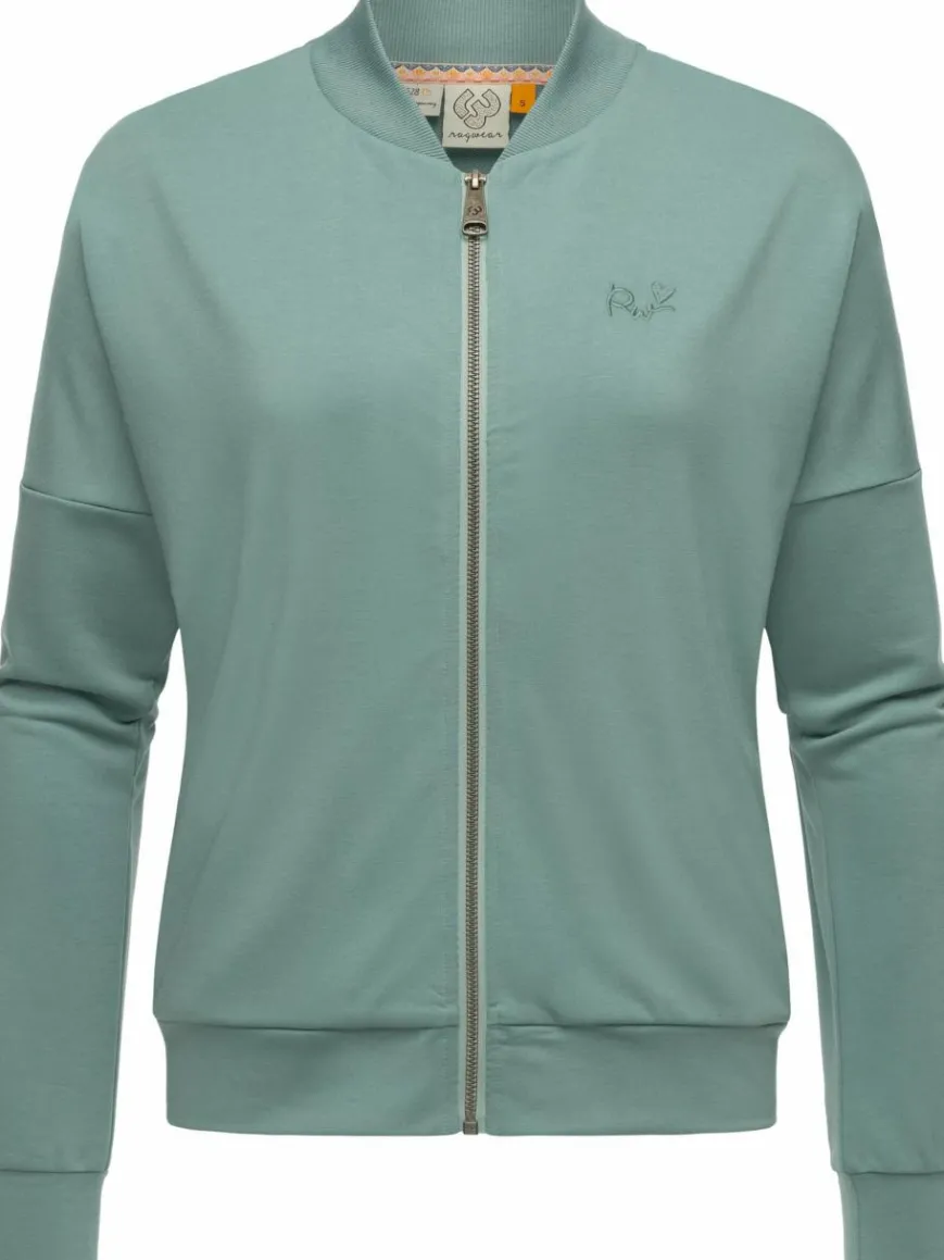 Ragwear Sweatshirts & Sweatjacken*Damen Sweatjacke - Doron aqua uni