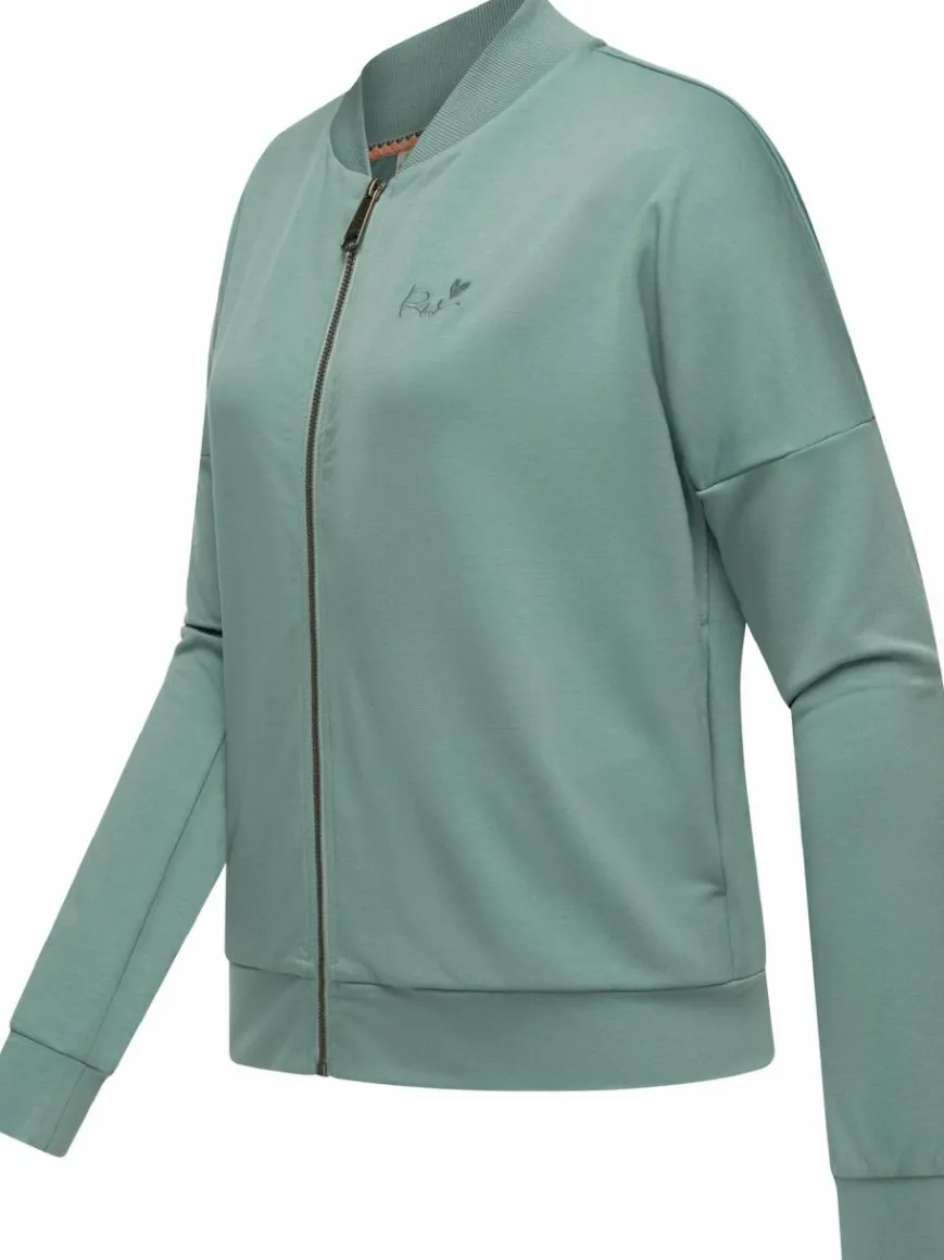 Ragwear Sweatshirts & Sweatjacken*Damen Sweatjacke - Doron aqua uni