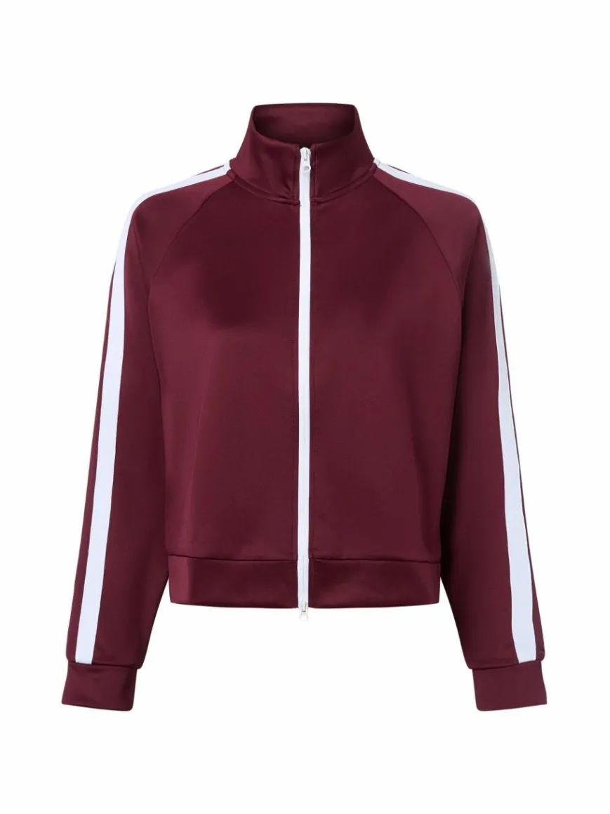 Noisy May Sweatshirts & Sweatjacken*Damen Sweatjacke - NMJenna bordeaux uni