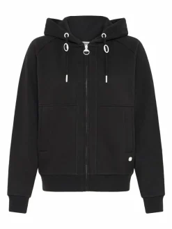 OXMO Sweatshirts & Sweatjacken*Damen Sweatjacke - OXAndie schwarz uni