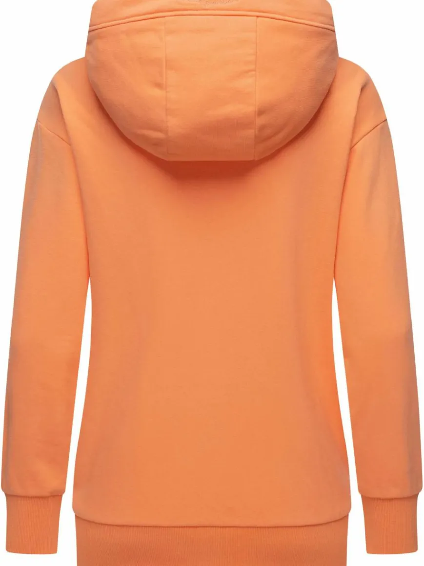 Ragwear Sweatshirts & Sweatjacken*Damen Sweatjacke - Yodis Zip aprikot uni