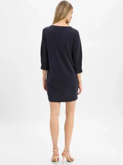 comma Kleider*Damen Sweatkleid marine uni