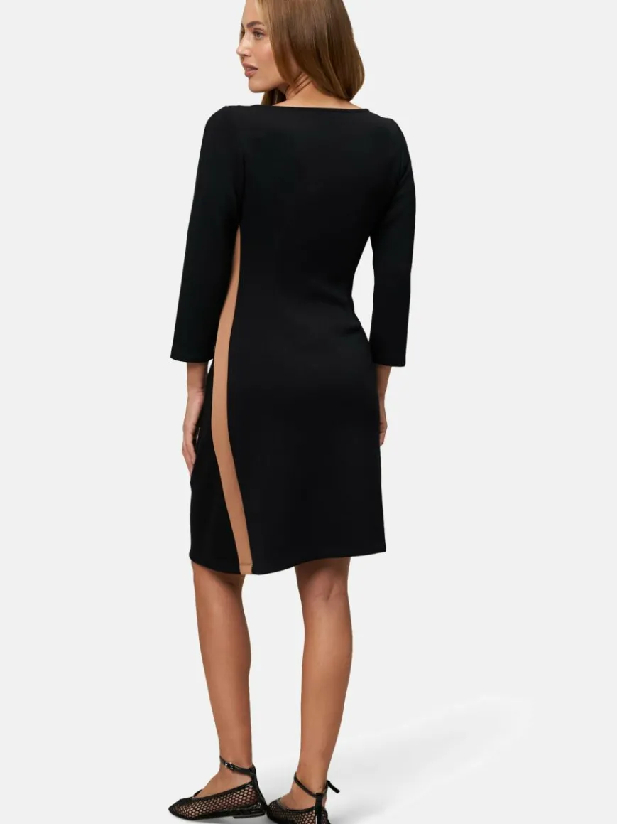 zero Kleider*Damen Sweatkleid schwarz uni