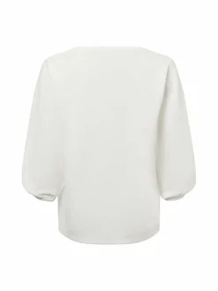 More & More Sweatshirts & Sweatjacken*Damen Sweatshirt ecru uni