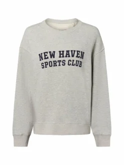 Gant Sweatshirts & Sweatjacken*Damen Sweatshirt hellgrau meliert