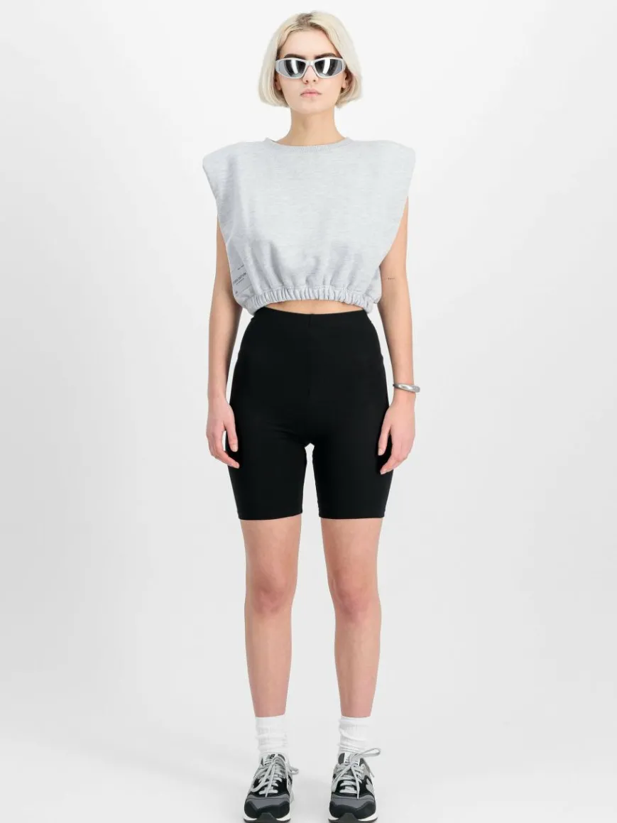 Alpha Industries Sweatshirts & Sweatjacken*Damen Sweatshirt grau uni