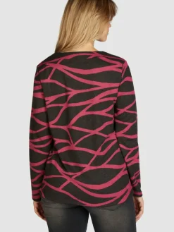 Navigazione Sweatshirts & Sweatjacken*Damen Sweatshirt grau uni