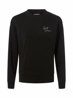 Marie Lund Sweatshirts & Sweatjacken*Damen Sweatshirt schwarz uni