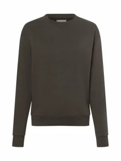 Marie Lund Sweatshirts & Sweatjacken*Damen Sweatshirt oliv uni