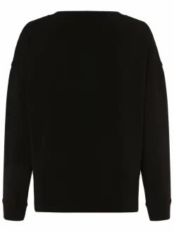 comma casual identity Sweatshirts & Sweatjacken*Damen Sweatshirt schwarz uni