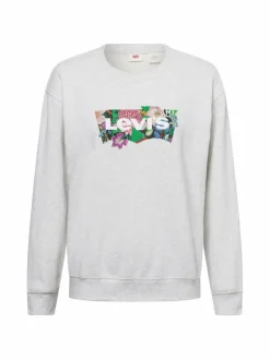 Levi's Sweatshirts & Sweatjacken*Damen Sweatshirt hellgrau uni