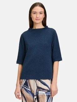 Betty & Co Sweatshirts & Sweatjacken*Damen Sweatshirt marine royal uni