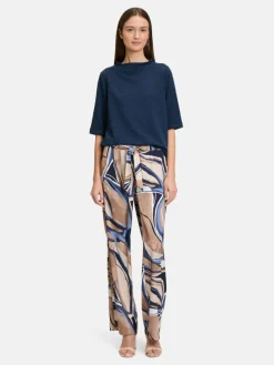 Betty & Co Sweatshirts & Sweatjacken*Damen Sweatshirt marine royal uni