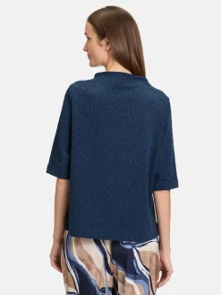 Betty & Co Sweatshirts & Sweatjacken*Damen Sweatshirt marine royal uni