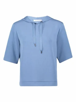 Betty & Co Sweatshirts & Sweatjacken*Damen Sweatshirt blau uni