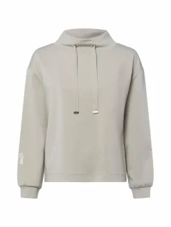 Monari Sweatshirts & Sweatjacken*Damen Sweatshirt taupe uni