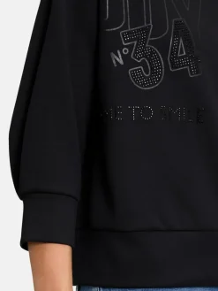 Betty Barclay Sweatshirts & Sweatjacken*Damen Sweatshirt schwarz uni