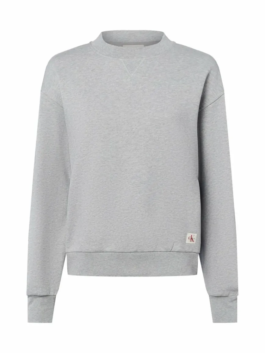 Calvin Klein Jeans Sweatshirts & Sweatjacken*Damen Sweatshirt grau meliert