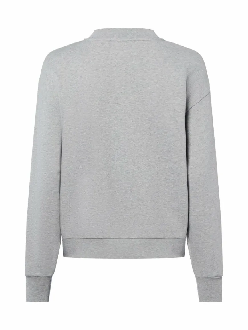 Calvin Klein Jeans Sweatshirts & Sweatjacken*Damen Sweatshirt grau meliert
