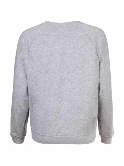 Lacoste Sweatshirts & Sweatjacken*Damen Sweatshirt grau bedruckt