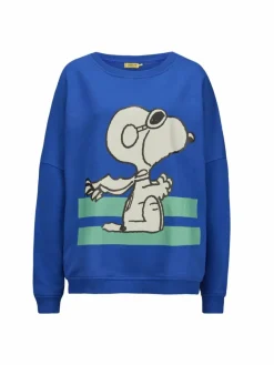 Codello Sweatshirts & Sweatjacken*Damen Sweatshirt blau bedruckt