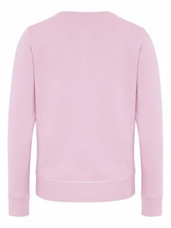 Polo Sylt Sweatshirts & Sweatjacken*Damen Sweatshirt rosa pink uni