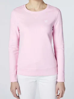 Polo Sylt Sweatshirts & Sweatjacken*Damen Sweatshirt rosa pink uni