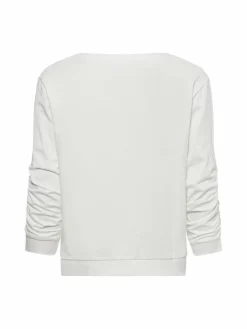 Franco Callegari Sweatshirts & Sweatjacken*Damen Sweatshirt marine ecru gestreift