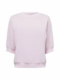 comma casual identity Sweatshirts & Sweatjacken*Damen Sweatshirt rosa uni