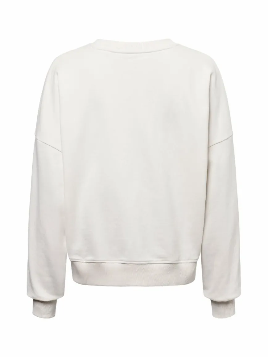 BOSS Orange Sweatshirts & Sweatjacken*Damen Sweatshirt - Esweaty ecru uni