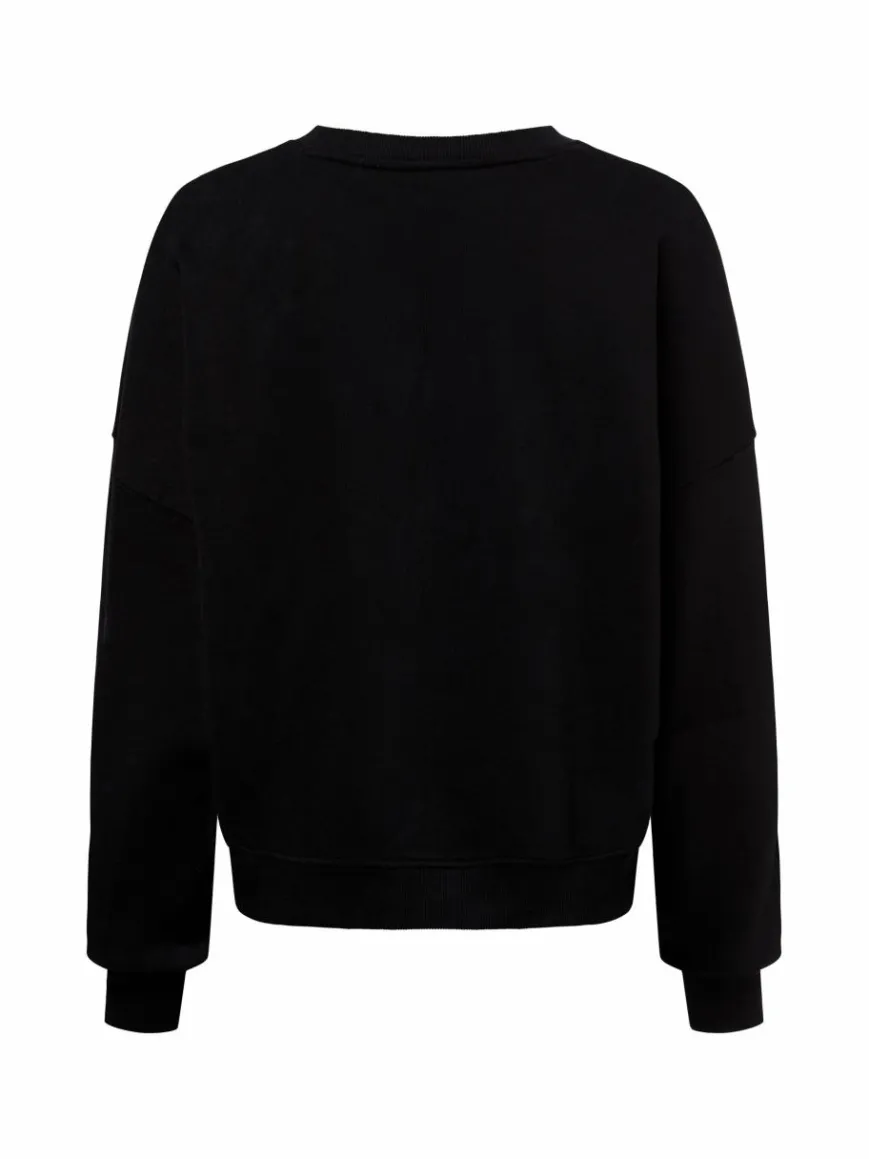 BOSS Orange Sweatshirts & Sweatjacken*Damen Sweatshirt - Esweaty schwarz uni