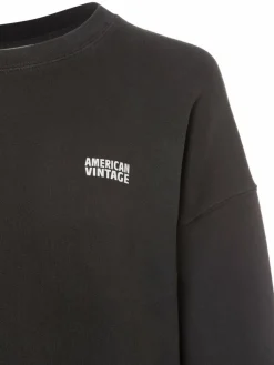 american vintage Sweatshirts & Sweatjacken*Damen Sweatshirt - Izu anthrazit uni