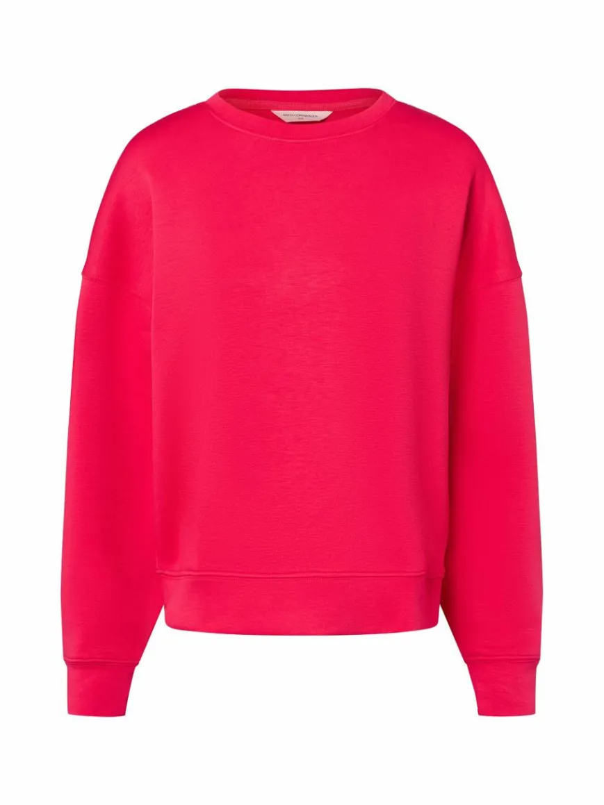 Msch Copenhagen Sweatshirts & Sweatjacken*Damen Sweatshirt - Mschima rot uni
