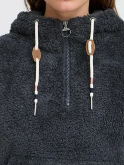 OXMO Sweatshirts & Sweatjacken*Damen Sweatshirt - OXAnoush blau uni