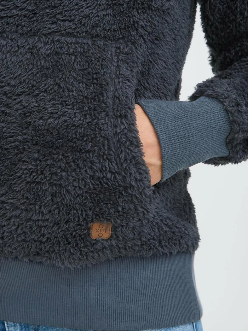 OXMO Sweatshirts & Sweatjacken*Damen Sweatshirt - OXAnoush blau uni