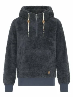 OXMO Sweatshirts & Sweatjacken*Damen Sweatshirt - OXAnoush blau uni